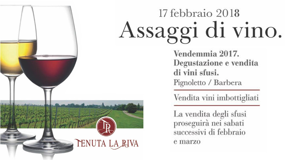 assaggi di vino 2018